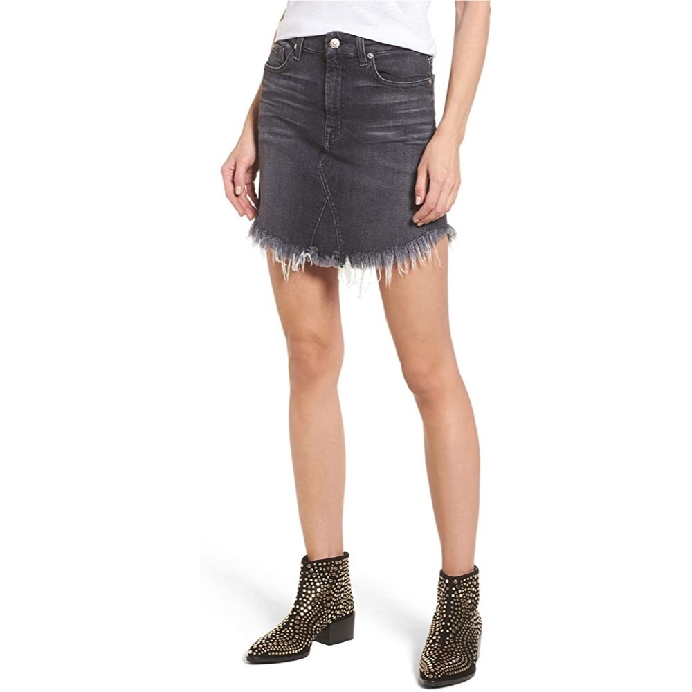 NWOT- 7 For All Mankind Jean Skirt